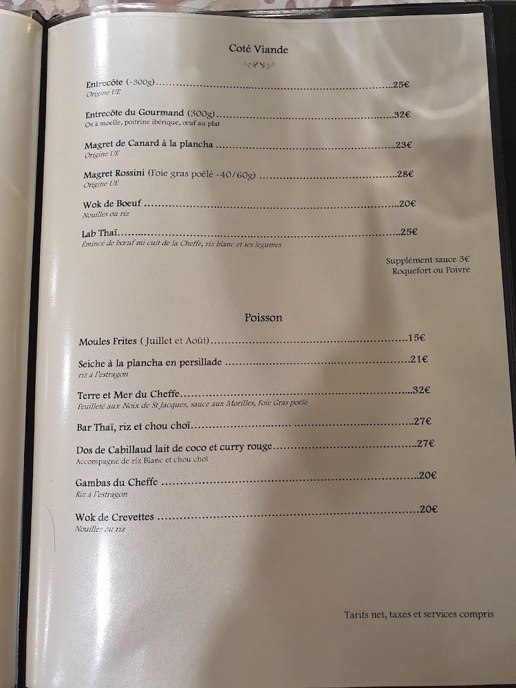 L'Adresse - Menu Image 4